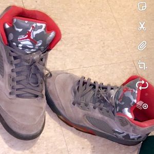 Jordan 5 Camo and Jordan 11s